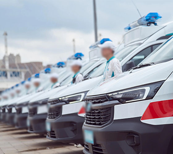 长顺县服务车队展示